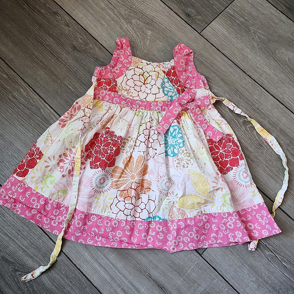 Floral baby sundress